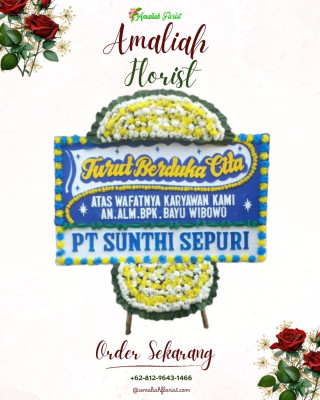 Papan Bunga Duka di Pejuang